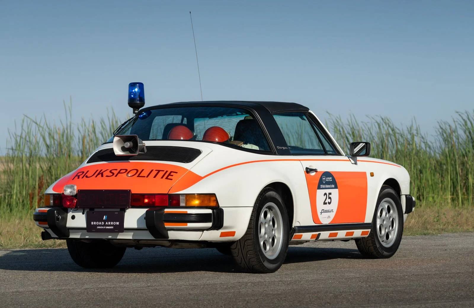 Porsche 911 Targa Rijkspolitie veiling